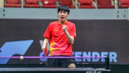 开云体育在线-下一个王楚钦来了！国乒19岁新星4-3惊险夺冠：抢位大战占先机？